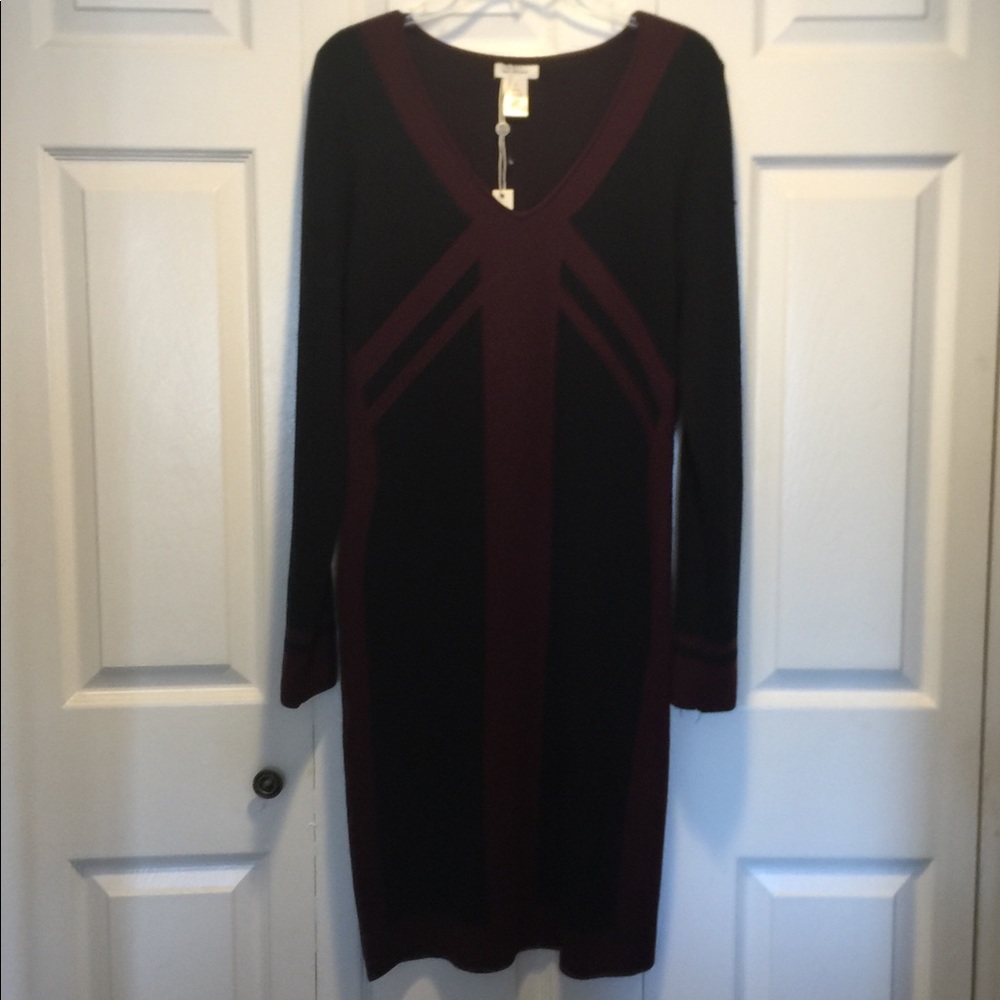 NWT, MAX STUDIO sweater dress.